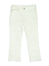 Crewcuts Girls Ivory Jeans 10