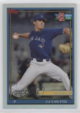 2021 Topps Pro Debut Chrome Refractor 16/99 CJ Van Eyk #PDC-187 0a17