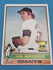 1976 Topps - John Montefusco #30 (RC) EX