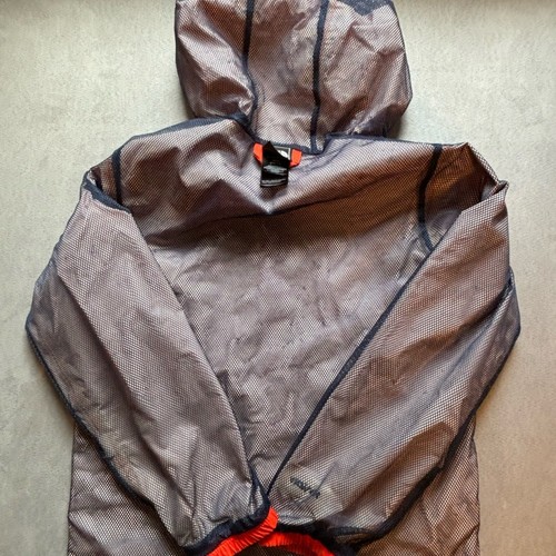 The North Face kids 10/12 orange hyvent rain jacket camp, school - Picture 6 of 10