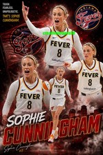 Sophie Cunningham WNBA Indiana Fever 4x6 GLOSSY PHOTO- Enforcer!