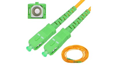 Patchcord Jednomodowy, Simplex, 3mm, 10m Extralink SC/APC-SC/APC