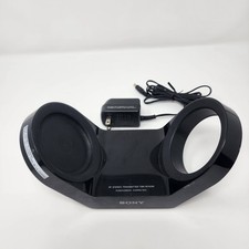 Sony RF Stereo Transmitter TMR-RF925R Wireless Base Charger Black With Adapter