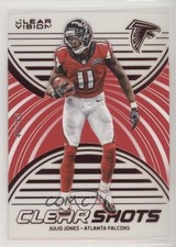 2016 Panini Clear Vision Clear Shots Red 43/49 Julio Jones #1 07r2