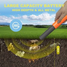 TREASURE HUNTER GT150 Handheld Pinpointer, IP68 Waterproof, USB Rechargeable