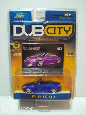 Jada 1/64 Scale Dub City Lexus SC430 #054   Rubber Tires 