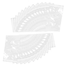 300 Pcs Card Protector Sleeves Hard Plastic Business Protectors Clear