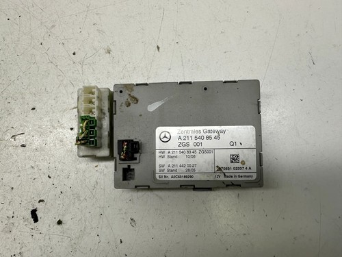 Mercedes-Benz E W211 2007 Diesel Gateway-Steuermodul A2115408545 165kW DRA49850