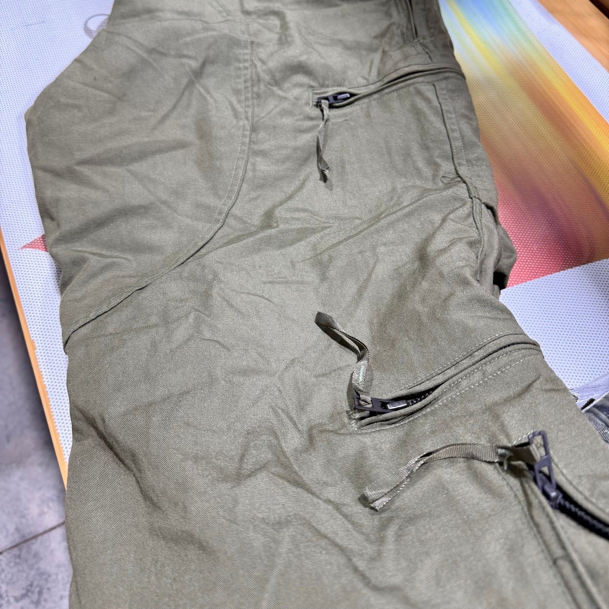 U.S. Military Combat Vehicle Crewmen Cold Weather Overalls -Nomex - Size Large