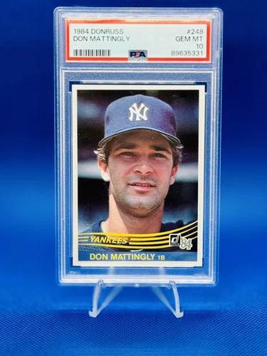 1984 DONRUSS #248 DON MATTINGLY PSA 10 GEM MINT