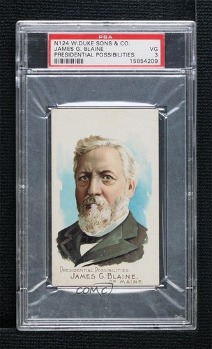 1888 N124 Duke #2 James G. Blaine