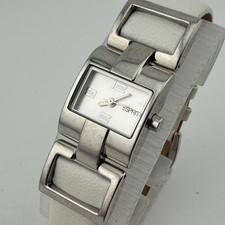 Esprit Quartz Watch Women Silver White Wide R...