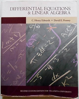 Differential Equations & Linear Algebra [2nd Custom ...