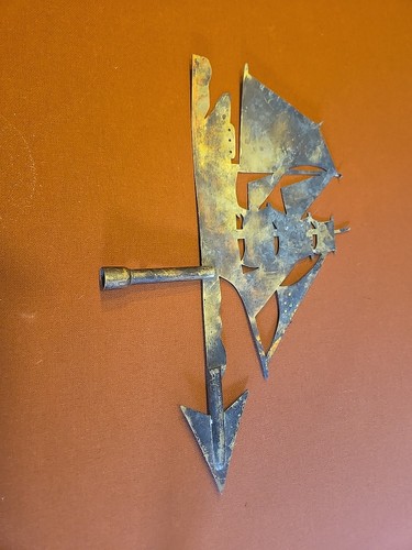 Antique Sailing Ship Weather Vane