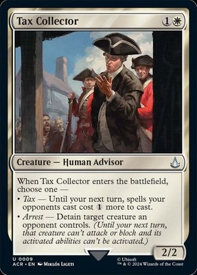 MTG Magic the Gathering Tax Collector (9/324) Assassin's Creed NM