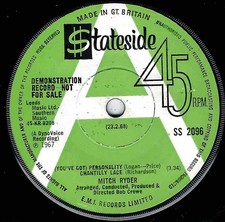 NORTHERN SOUL - MITCH RYDER - PERSONALITY, CH...