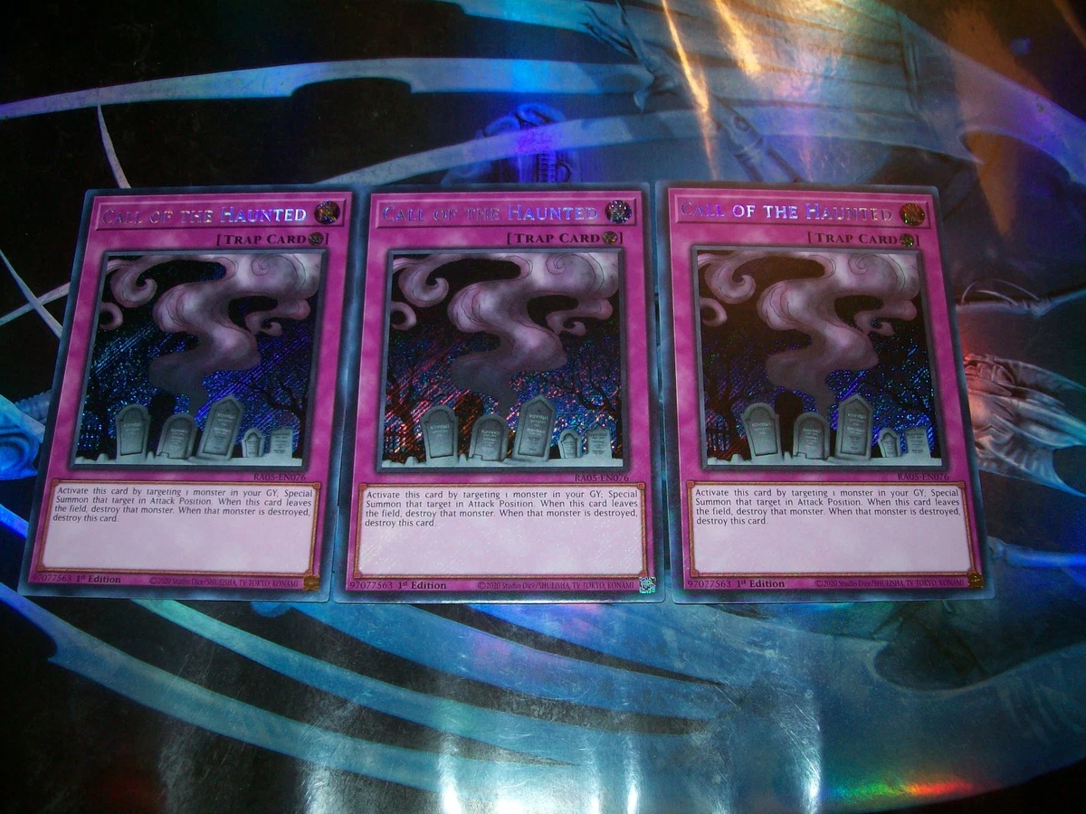 Yu-Gi-Oh! TCG Call of the Haunted Individual Trading Card Games for sale
