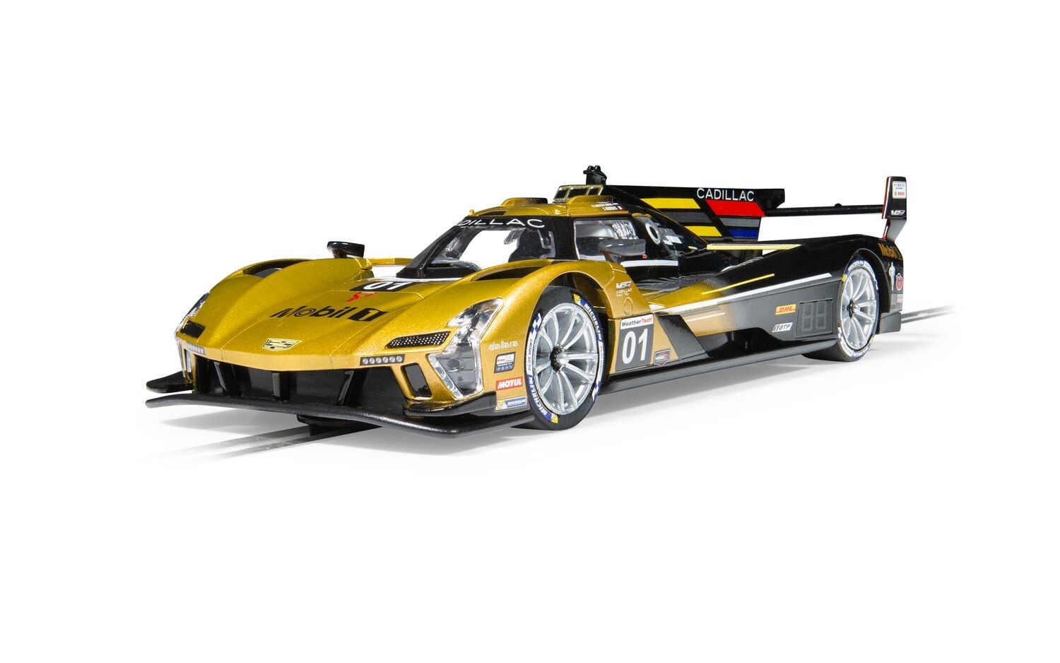 Scalextric C4586 Cadillac V-Series.R No.01 Sebring 2024 1:32 Slot Car - Yellow - Image 5