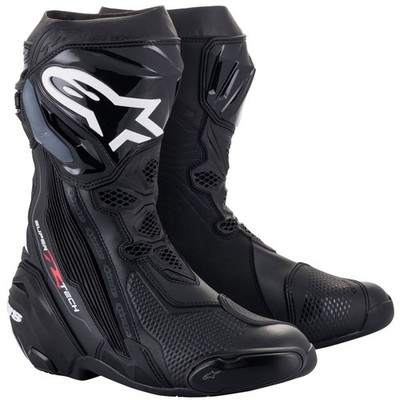 Alpinestars Supertech-R Motorradstiefel Motorradschuhe schwarz Herren
