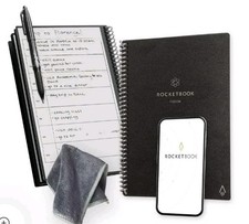 ROCKETBOOK Fusion Executive Black Notebook