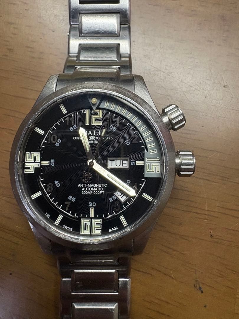 BALL Engineer Master II Diver DM1020A Automatic Day Date 300m Mens