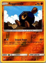 Roggenrola 69/149 Reverse Holo SM Base Set