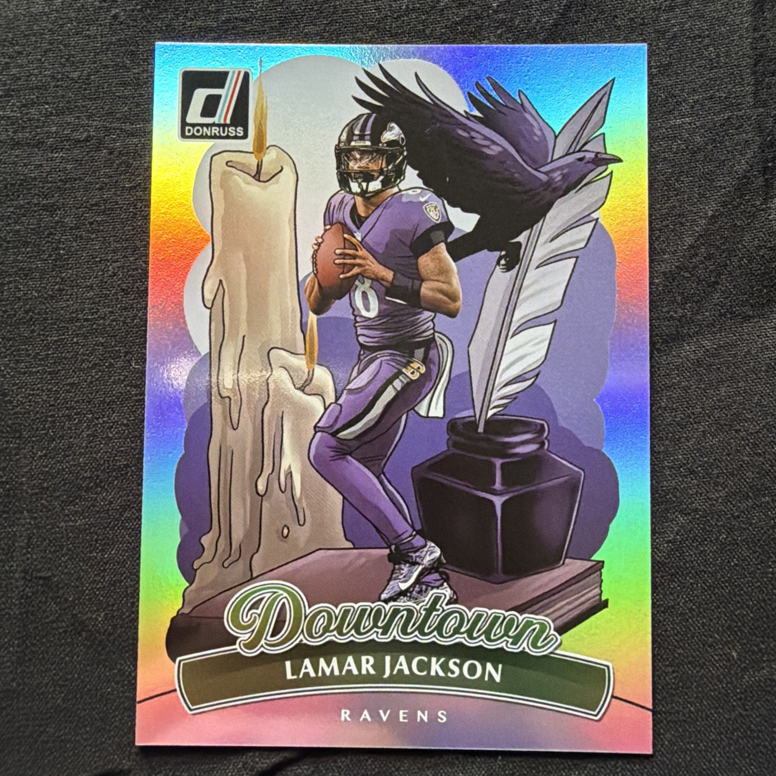 2025 Panini Donruss Optic - Downtown Lamar Jackson #1
