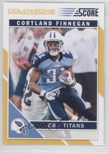 2011 Score Gold Zone Cortland Finnegan #283 0a7