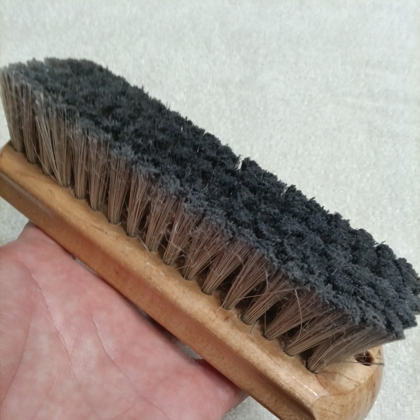 Vintage Shoe Shine Brush Lot of 3 Griffin Shinemaster acca-kappa Kellogg