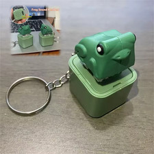 Frog Croaking Fidget Toy Adults Keyboard Clicker Frog Fidget Toys Fun Keychain