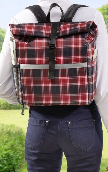 Rucksack Mit Verstellbaren Und Gepolsterten Schulterriemen 1.5L, H38Xb30Xt13 Cm-image