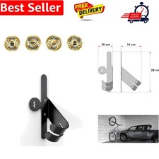 MyBike Universal Bicycle Wall Mount, Outdoor and Indoor Bike Wall Mount, Pre-...
