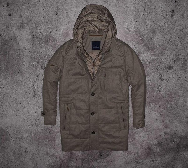 Men Moncler Jacket Beige 36 / S / 44