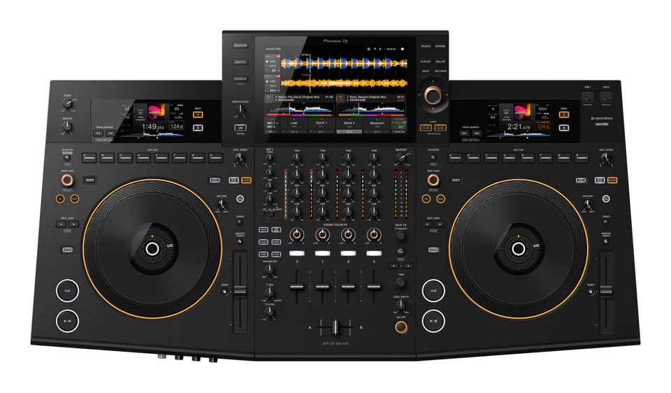 Pioneer OPUS-QUAD 4-Channel Professional All-in-One DJ System Black - Image 3 of 4