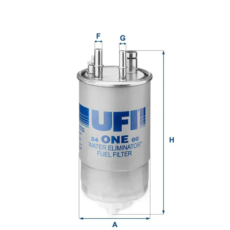 Fuel filter Filter Insert 24.ONE.00 UFI for FIAT FORD