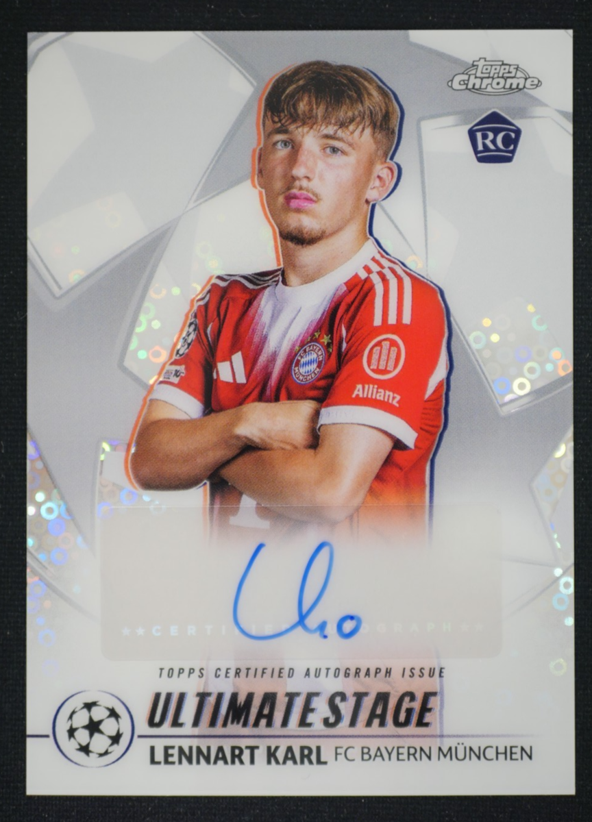 LENNART KARL 2025-26 TOPPS UEFA CLUB COMPETITIONS ULTIMATE STAGE 