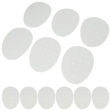 Anti-Slip Insoles Latex White for Shoes Walking 10Pairs 3.7X2.8X0.2in