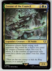 Erestor of the Council #53 Rare Commander: The Lord of the Rings: Tales of Middle-earth