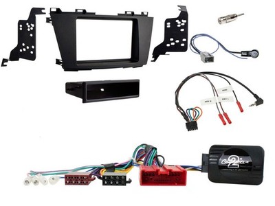 Einbauset Lenkradadapter Doppel DIN Autoradio für Mazda 5 2010-2015 CAN-Bus