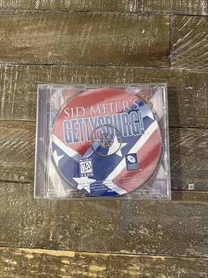 Sid Meiers Gettysburg Computer PC Game
