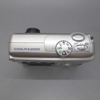 Nikon Digital Camera Coolpix 2000 2.0MP Silver Tested | eBay