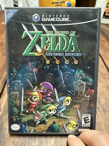 The Legend of Zelda: Four Swords Adventures Nintendo GameCube Complete In Box