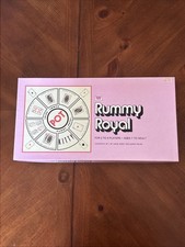 Whitman Rummy Royal Vinyl Game Board Vintage 1976 with Lilac Box