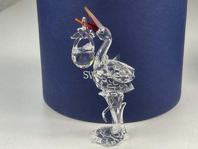 Swarovski Figur 659401 Storch 11,5 cm. Ovp & Zertifikat - Top Zustand