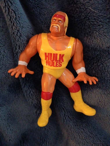 1990 Hasbro WWF Hulk Hogan Hulk Rules Gorilla Pres...