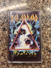 Def Leppard Hysteria Cassette Tape Rock 80's