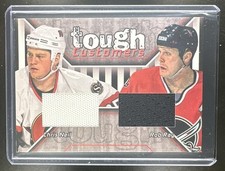 2001-02 ITG Be A Player Tough Customers Chris Neil / Rob Ray Dual Jersey MEM