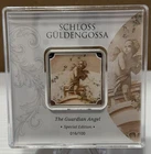 Rare Geiger Edelmetalle AG 1 oz Silver Art Bar .999 Fine Guardian Angel Schloss