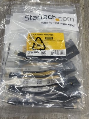 LOT OF 10 StarTech  MDP2HDMI Mini Displayport DP to HDMI Video Adapter Converter