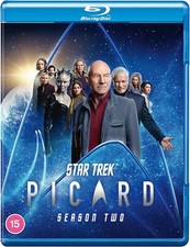 STAR TREK PICARD COMPLETE SERIES 2 Blu Ray Second 2nd Season Two Piccard Picaard
